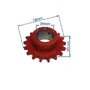 Roata lant SIP Z18 o78/30x28 T40 09/13