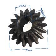 Pinion conic SIP Z17 o74.5/25x39 KK30-14/02 72-0158