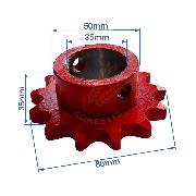 Roata lant SIP Z13 o86.5x35 KK30-12/07 72-0136