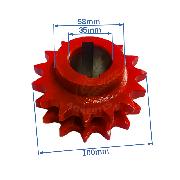 Roata lant dubla Z15 ZMAJ 222 04/37